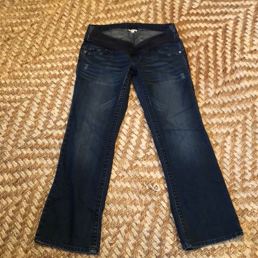 A Pea In The Pod Maternity Bootcut Jeans Size PM